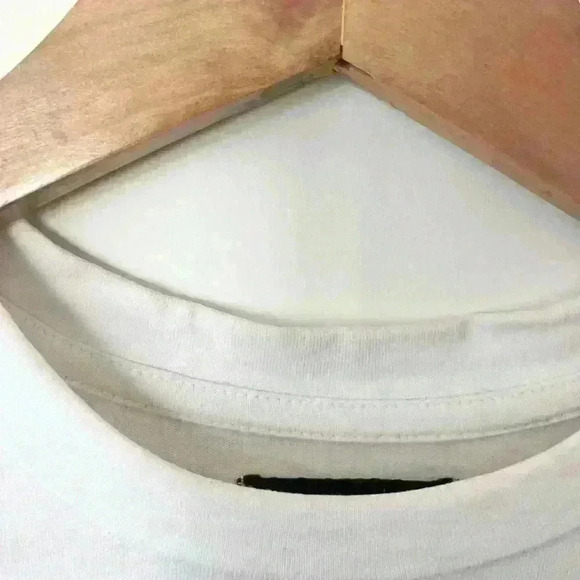 Oak + Fort New York Library US White Preppy Prep Graphic T-Shirt Unisex XS - Picture 4 of 13